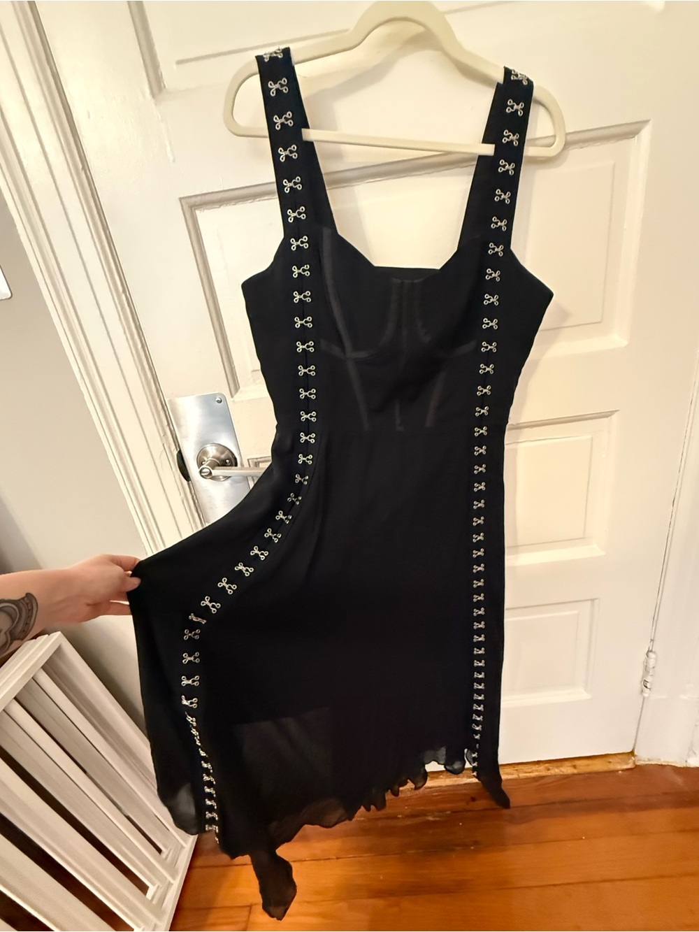 NWT All Saints Luna Dress - Picture 3 of 16